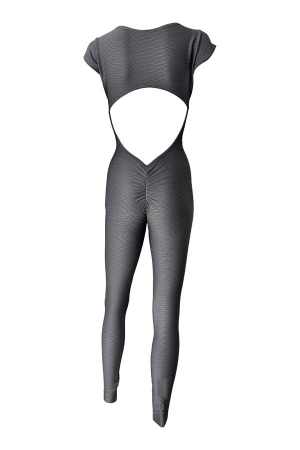 Unitard Cayetana in Iron Jacard